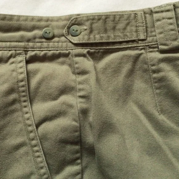 Cherokee - Light green pleated shorts - Picture 4 of 6